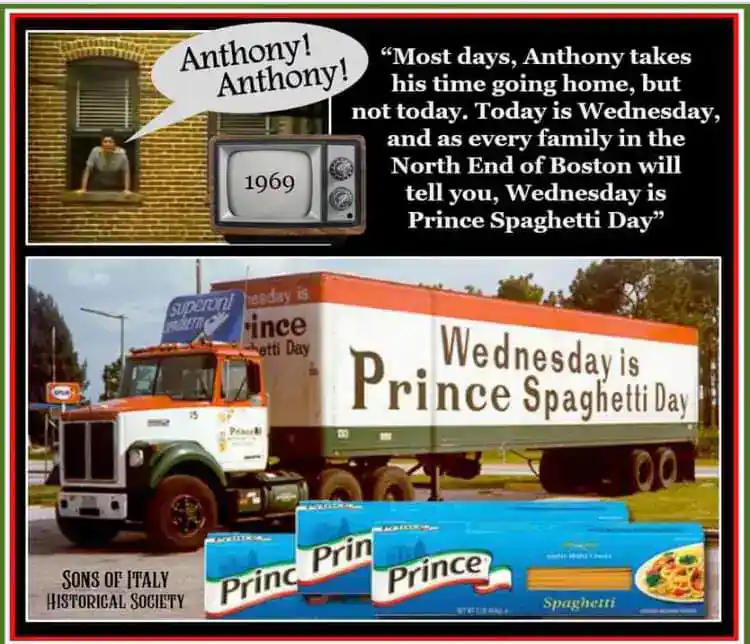 Wednesday is Prince Spaghetti Day Wednesday is Prince Spaghetti Day